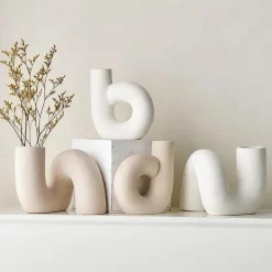 Solis Keramikvase – Eleganter Akzent für die Inneneinrichtung