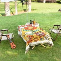 Sonnenblumen-Wandteppichdecke – Dekorativer Überwurf für die Heimdekoration