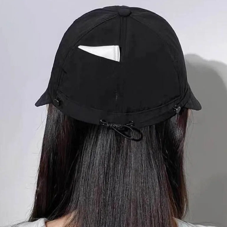Sonnenschutzhut – Stylischer Sommermaskenhalter