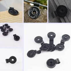 Sonnenschutz-Klemmclip – Befestigung des Netzes für Autofenster