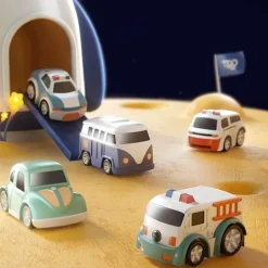 Space Panda Rennautos - Spielzeugfahrzeuge für Kinder