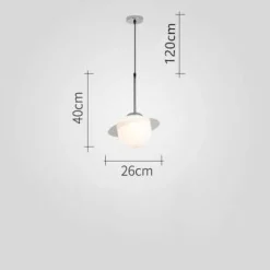 Space Planet Pendant Light - Decorative Universe Fixture