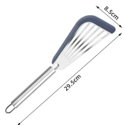 Spatel-Set aus Silikon und Edelstahl – hitzebeständige Kochutensilien