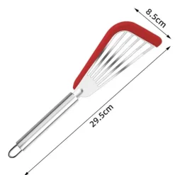 Spatel-Set aus Silikon und Edelstahl – hitzebeständige Kochutensilien