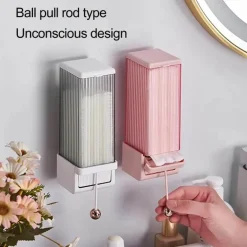 Spender für Wattepads zum Entfernen von Make-up – Beauty Organizer Box