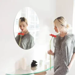 Spiegel Wandaufkleber - Reflektierender Wohndekor Aufkleber