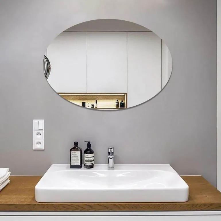 Spiegel Wandaufkleber - Reflektierender Wohndekor Aufkleber