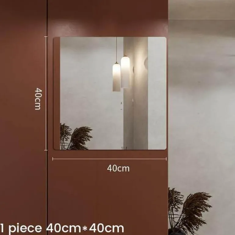 Spiegel Wandaufkleber - Reflektierender Wohndekor Aufkleber