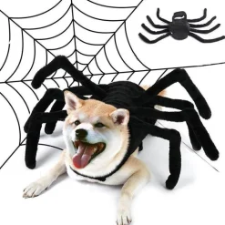 Spinnenkostüm für Haustiere – Halloween-Outfit für Hunde und Katzen