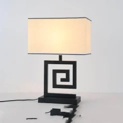 Spiral Elegance Table Lamp - Modern Decorative Lighting