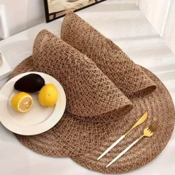 Spiralgewebtes Tischset - Dekorative Tischmatte