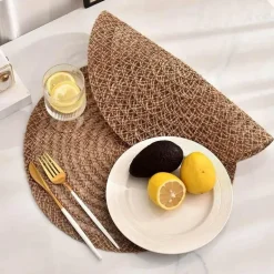 Spiralgewebtes Tischset - Dekorative Tischmatte