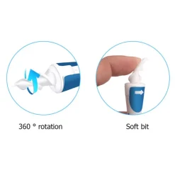 Spiral-Ohrreiniger – weiches Ohrenschmalz-Entfernungswerkzeug für eine sichere Ohrenhygiene