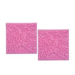 Spitzen-Silikonform für Kuchen, elegante Dessertdekoration zum Selbermachen