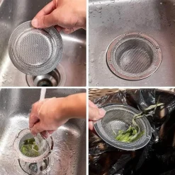 Spülbeckensieb aus Edelstahl – Abflusssieb für die Küche