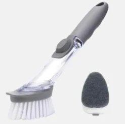 Spülbürste mit Flüssigkeitsspender – 2-in-1-Küchenreinigungswerkzeug