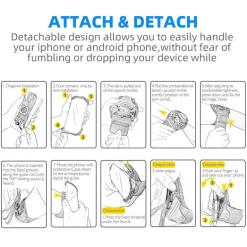 Sportarmband-Telefonhalter – drehbares Armband für den aktiven Gebrauch