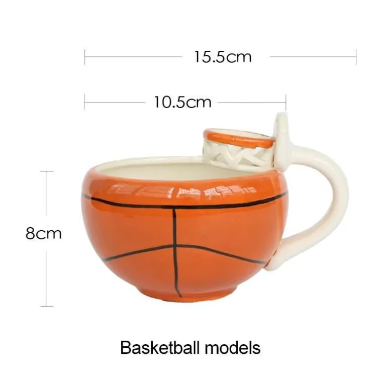 Sport-Kaffeetassen aus Keramik – Kreatives und lustiges Trinkgeschirr