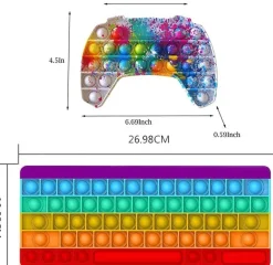 Squishy Bubble Stress Ball – Zappelspielzeug zum Stressabbau