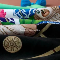 Staffordshire Hund Kissenbezug - Chinoiserie Dekokissen