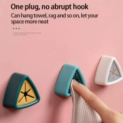 Stanzfreier Handtuchhalter-Clip zur Wandmontage – Badezimmer-Organizer