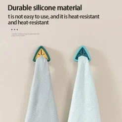 Stanzfreier Handtuchhalter-Clip zur Wandmontage – Badezimmer-Organizer