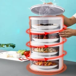 Stapelbare transparente Vorratsbehälter für Lebensmittel – Organisationsset für die Aufbewahrung in der Küche