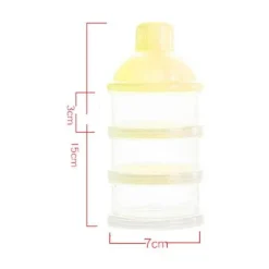 Stapelbarer Babynahrungsbehälter – mehrschichtiges, süßes Design