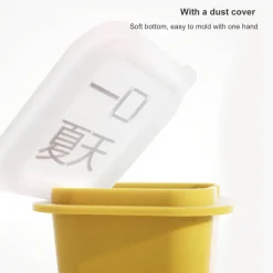 Stapelbares Eiswürfelbereiter-Set – Gefrierschale aus Silikon für einfache Eiswürfel