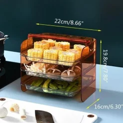 Stapelbares Küchenregal - Mehrschichtiger Organizer