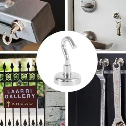 Starke Magnethaken – 4er-Pack Hochleistungshalter