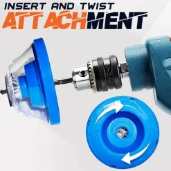 Staubsammler für elektrische Bohrmaschinen – Aufsatz zur effizienten Spanreinigung