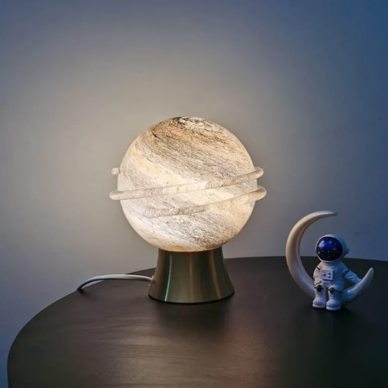 Sternenhimmel Glas Tischlampe - Nachtlicht Dekor