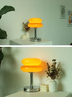 Sternenhimmel Glas Tischlampe - Nachtlicht Dekor