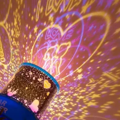 Sternenhimmel-Projektorlampe – rotierendes Nachtlicht für eine verträumte Atmosphäre