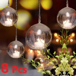 Sternennacht-Terrarium-Kerzenhalter – Dekorativer Wohnakzent