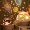 Sternenprojektorlampe – Rotierendes Nachtlicht für eine entspannende Atmosphäre