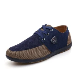 Stilvolle, atmungsaktive Canvas-Schuhe – Herrenschuhe