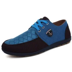 Stilvolle, atmungsaktive Canvas-Schuhe – Herrenschuhe