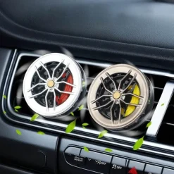 Stilvolles Rad-Lüftungsgitter, drehbar, Aromatherapie, Auto-Lufterfrischer