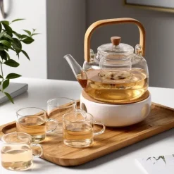 Östliche Teekanne – Hitzebeständiges, meditatives Teegeschirr