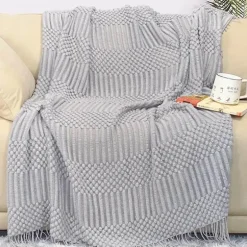 Strickdecke - Gemütlicher Sofa-Bettbezug