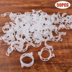 Stützklammern für Gartenpflanzen – Sichere grüne Pfähle für das Pflanzenwachstum