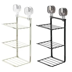 3-stufiges, wandmontiertes Organizer-Regal für die Lebensmittelzubereitung