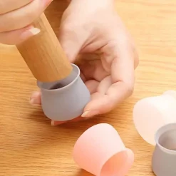 Stuhlbeinkappen aus Silikon – Möbelbodenschutz