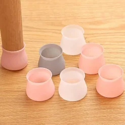 Stuhlbeinkappen aus Silikon – Möbelbodenschutz