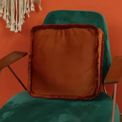 Stuhlkissen aus Samt für Esszimmerstühle – weiches, rutschfestes Bauernhaus-Pad