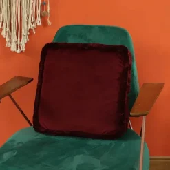 Stuhlkissen aus Samt für Esszimmerstühle – weiches, rutschfestes Bauernhaus-Pad