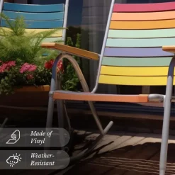 Stuhl-Vinylgurt-DIY-Reparaturset, 20 Nieten für Rasen- und Terrassenstühle