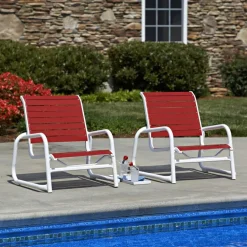 Stuhl-Vinylgurt-DIY-Reparaturset, 20 Nieten für Rasen- und Terrassenstühle